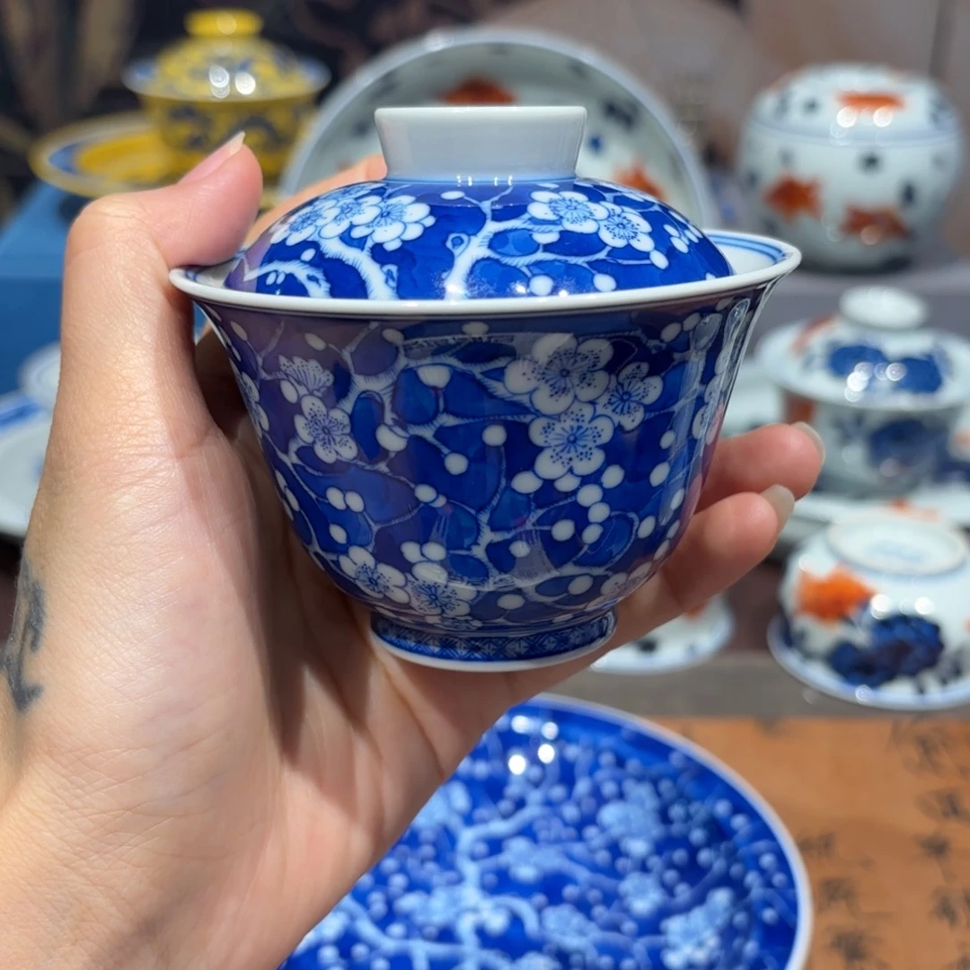 手工手绘陶瓷茶具