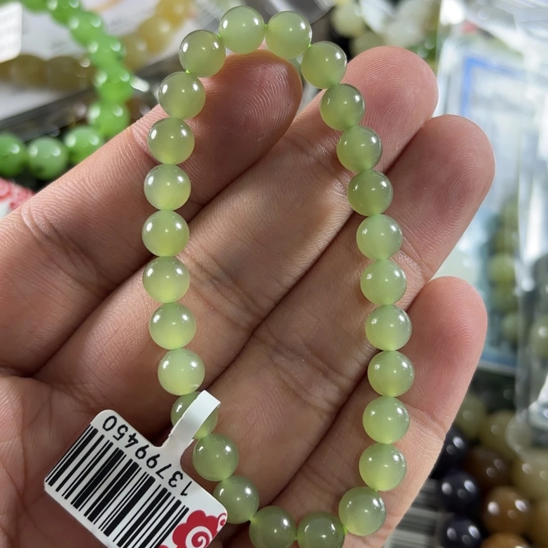 和田玉未镶嵌手链271