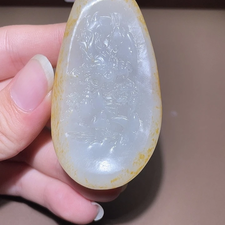 和田玉颈饰未镶嵌Y