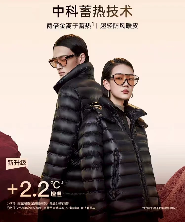 时尚小黑金男女同款秋冬季经典修身外套T876