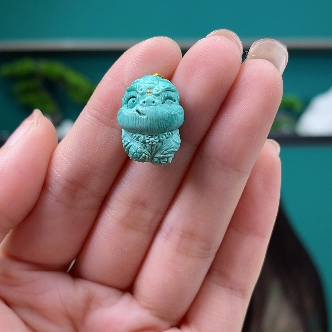 未镶嵌绿松石挂件