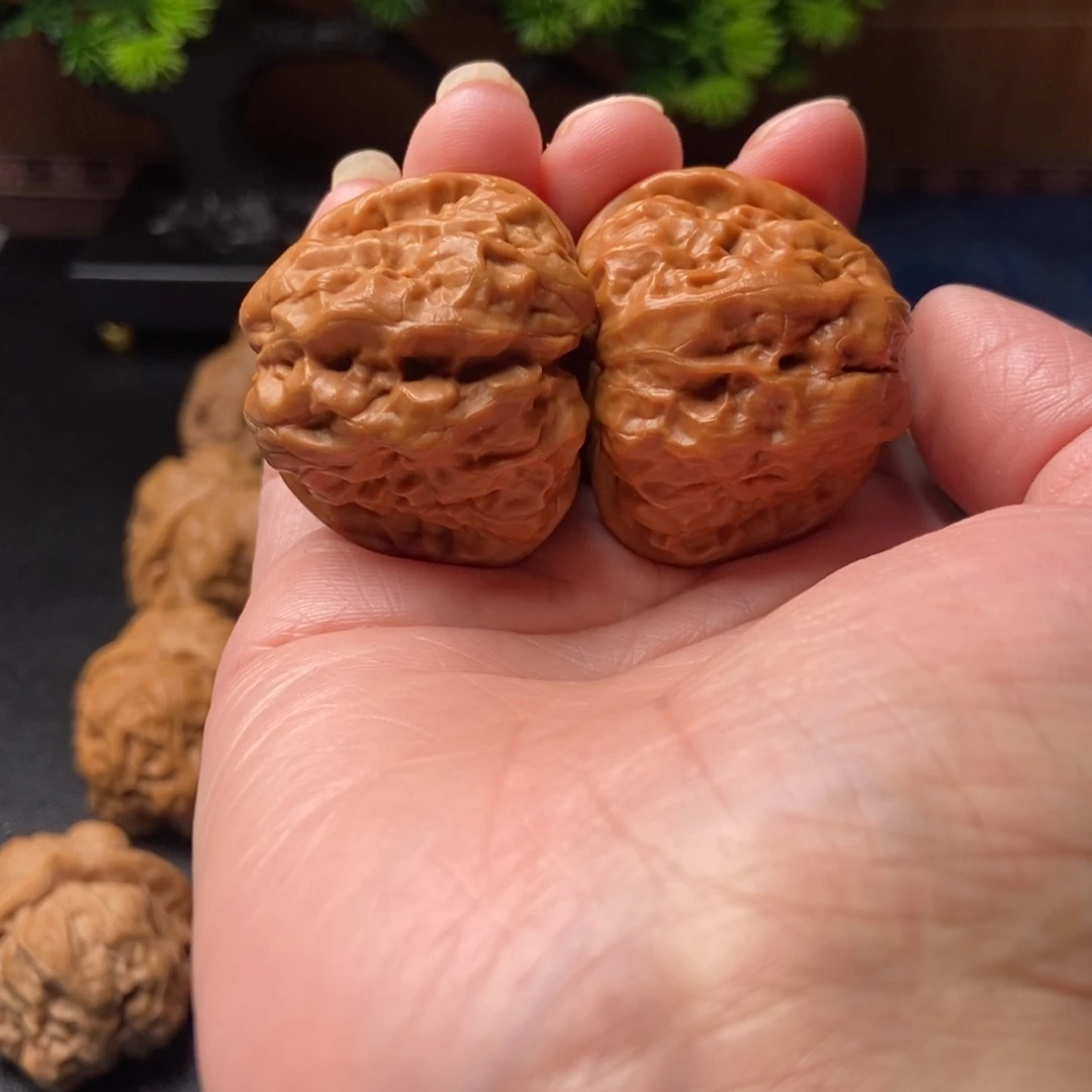 朝****把件文玩核桃蛤蟆头