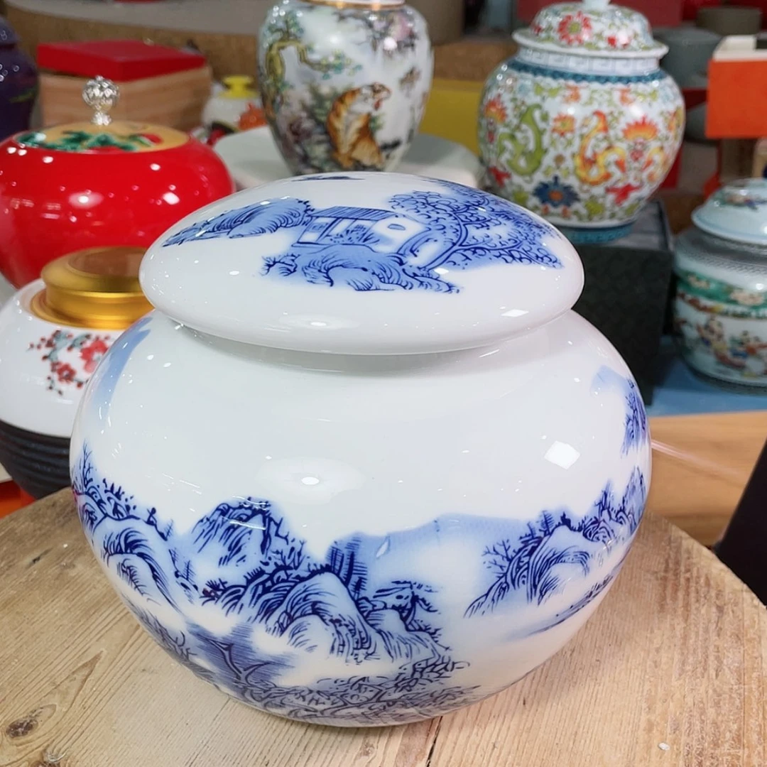 【闪购商品】罐陶瓷茶叶罐密封罐
