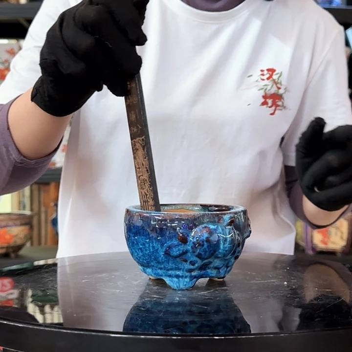 6815石湾瑕疵 窑变随机