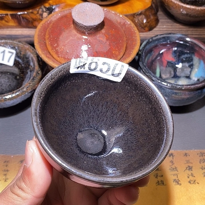 茶盏微瑕建盏主人杯子