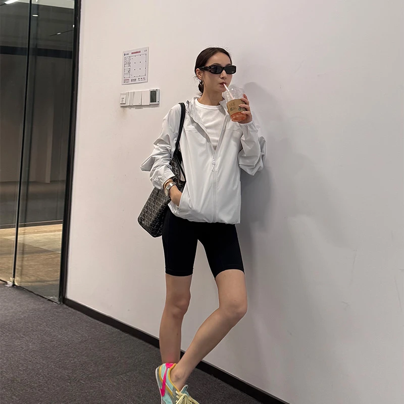 靠谱。【徒步young】新款户外轻薄连帽防晒外套KP250699