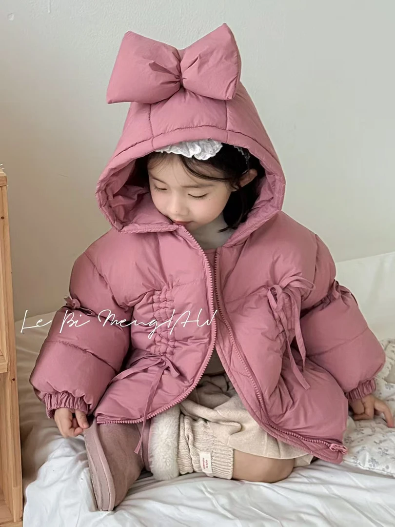 蝴蝶结yurongfu外套冬款6128