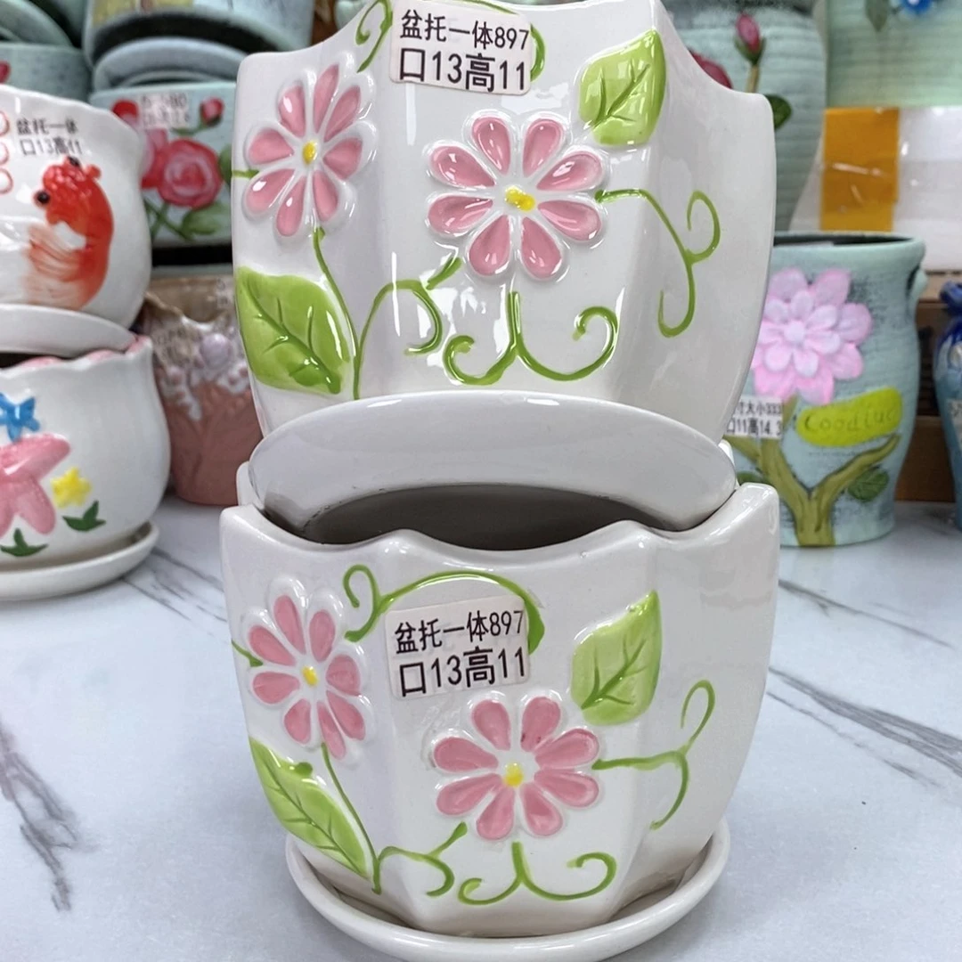 @陶瓷花盆@@5897
