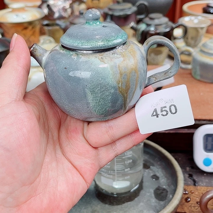 沁庐柴窑古法柴烧全手工茶具