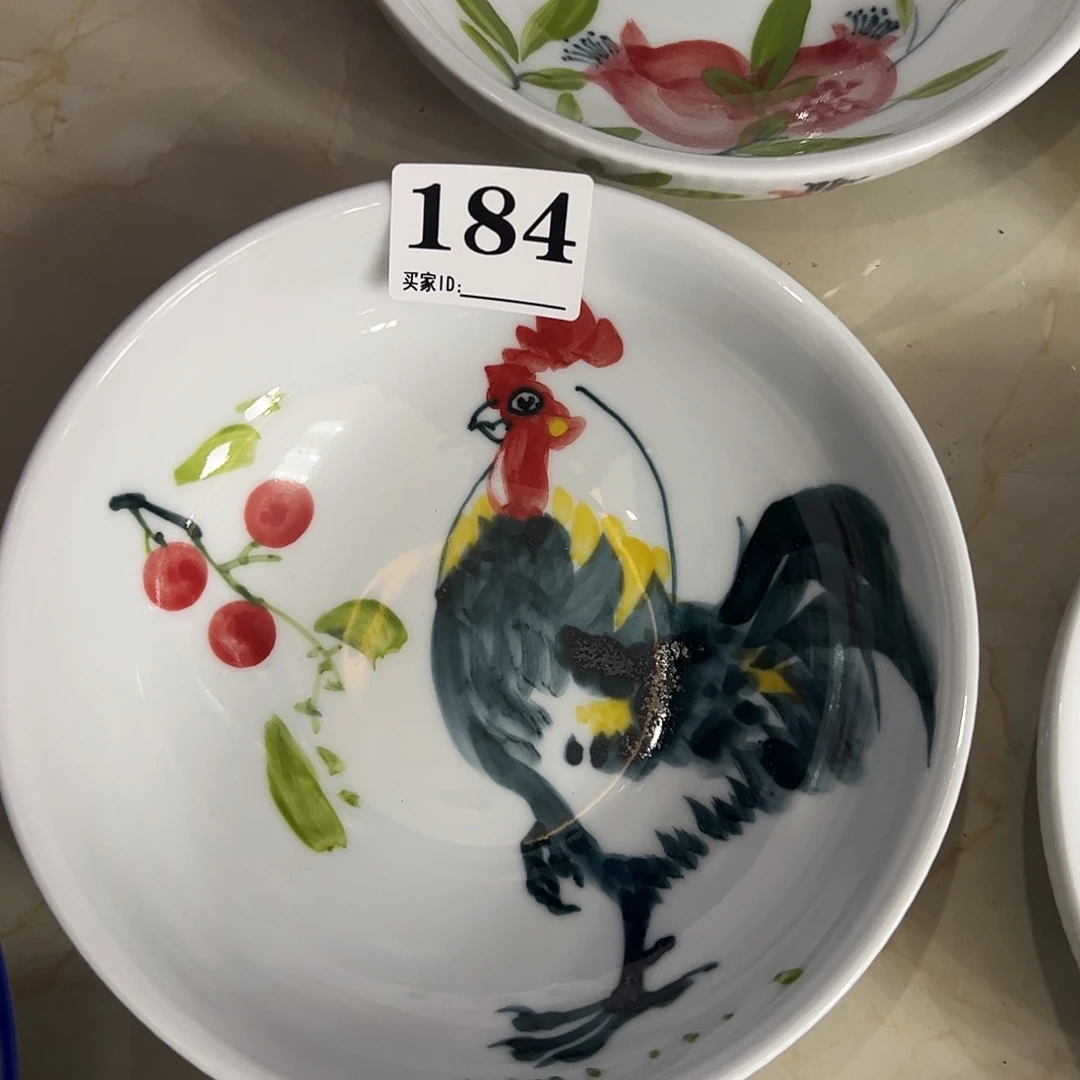 瓷片景德镇陶瓷手工手绘制作