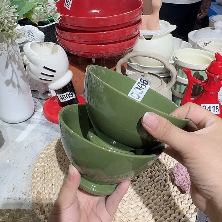 瓷片微瑕陶瓷满15包邮5066