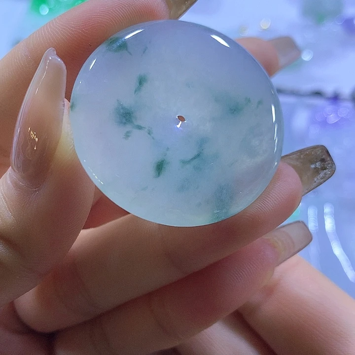 翡翠未镶嵌颈饰天然翡翠A货吊坠