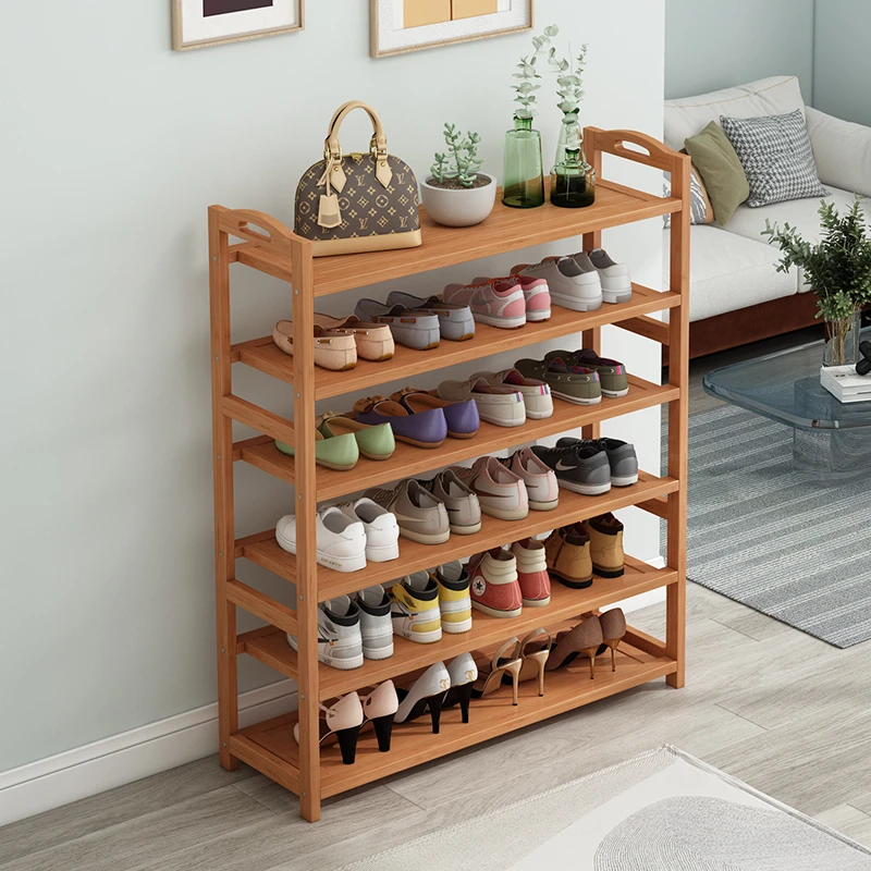 鞋架子家用门口多层入户门宿舍出租房收纳神器室内靠墙鞋柜一体柜