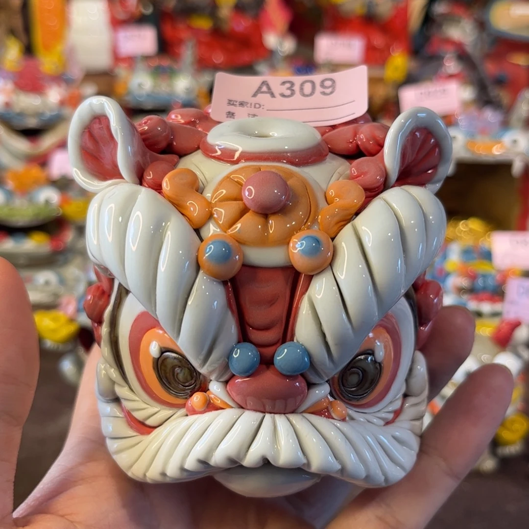 泥塑纯手工茶宠摆件