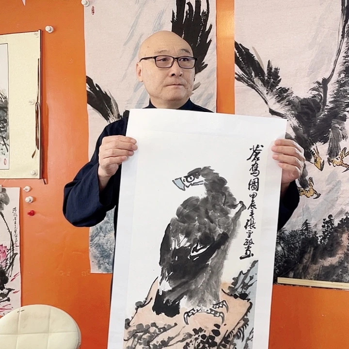 国画张圣敏先生纯手绘作品