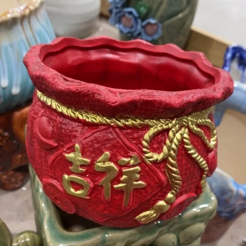 陶瓷小红吉祥112233