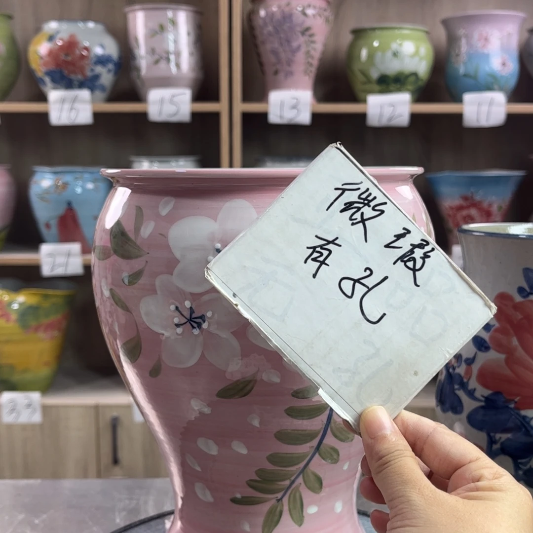 厌***景德镇陶瓷花盆花盆