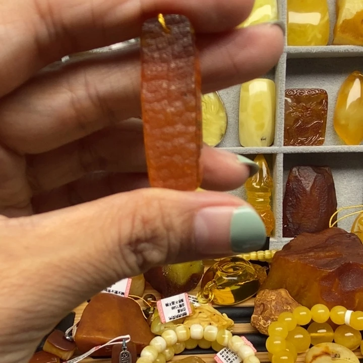 裸石琥珀未镶嵌原石