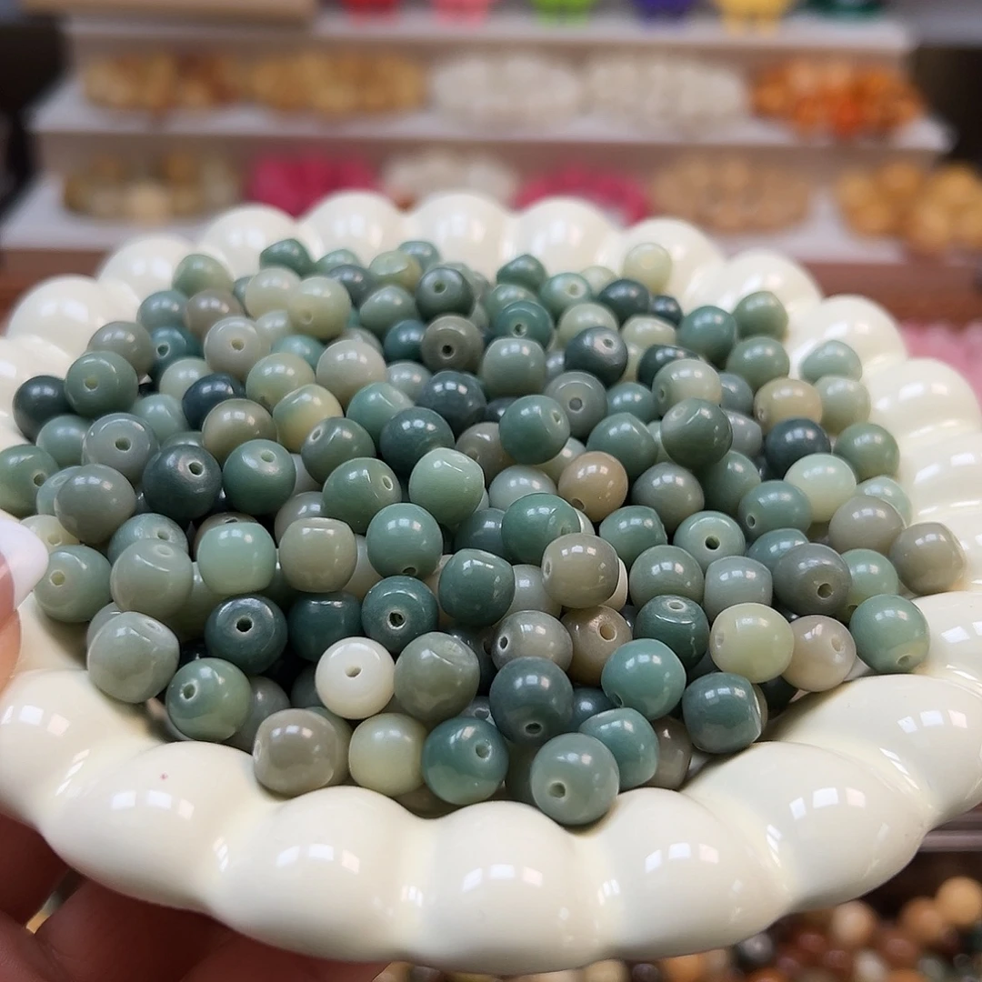 手串菩提根/象牙果微瑕卡9牛油果酒桶1000颗