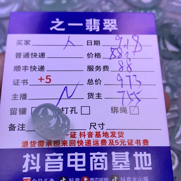 颈饰未镶嵌翡翠人**多