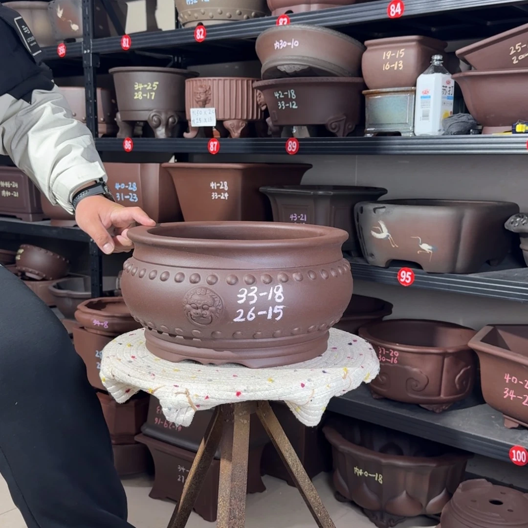 顺***毅紫泥花盆紫砂花盆