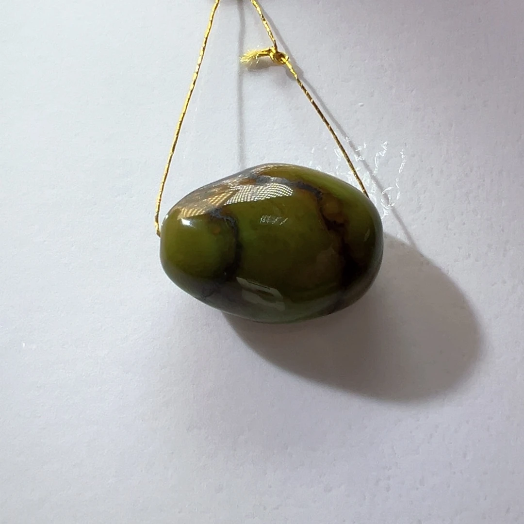 绿松石未镶嵌挂件