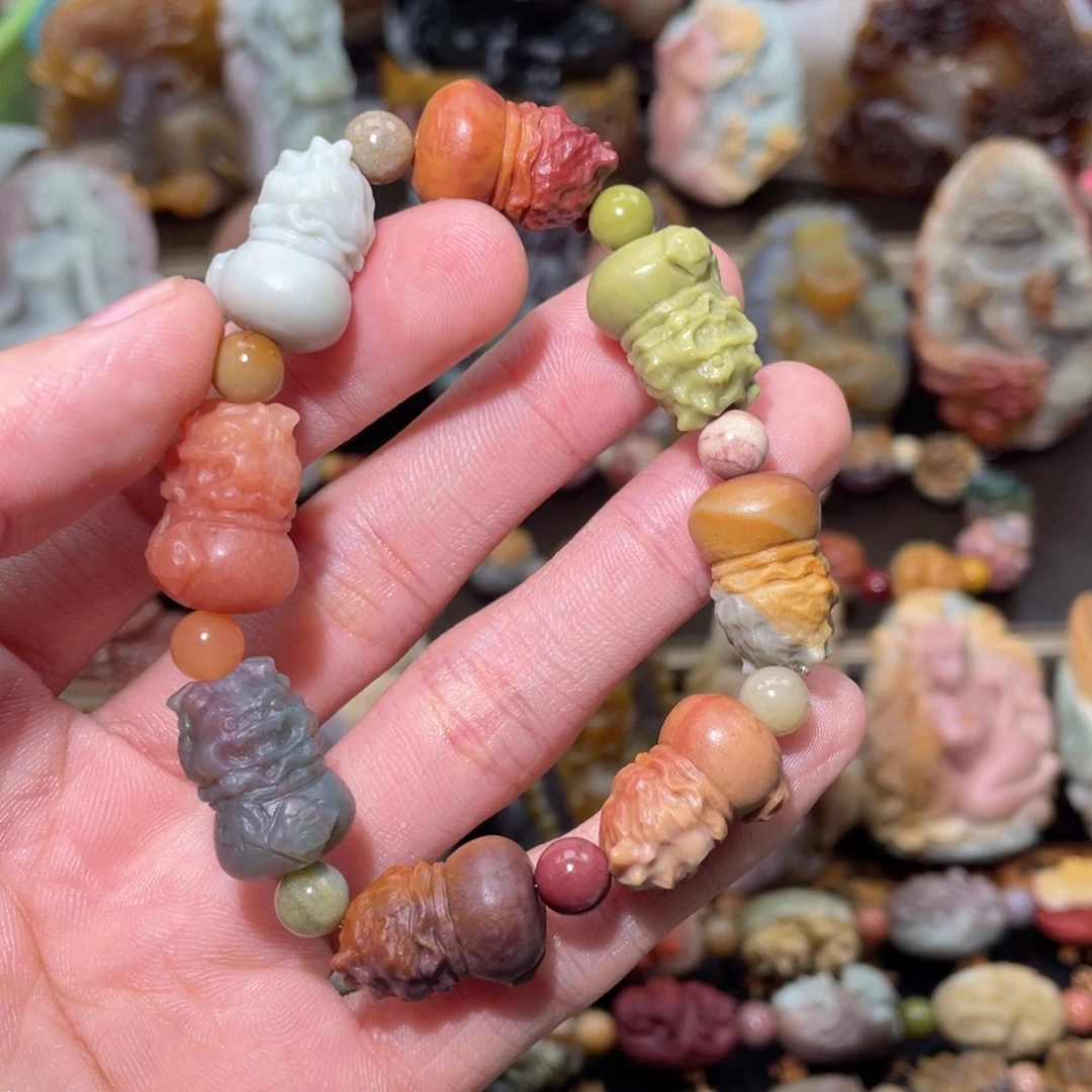 石英质玉未镶嵌手串