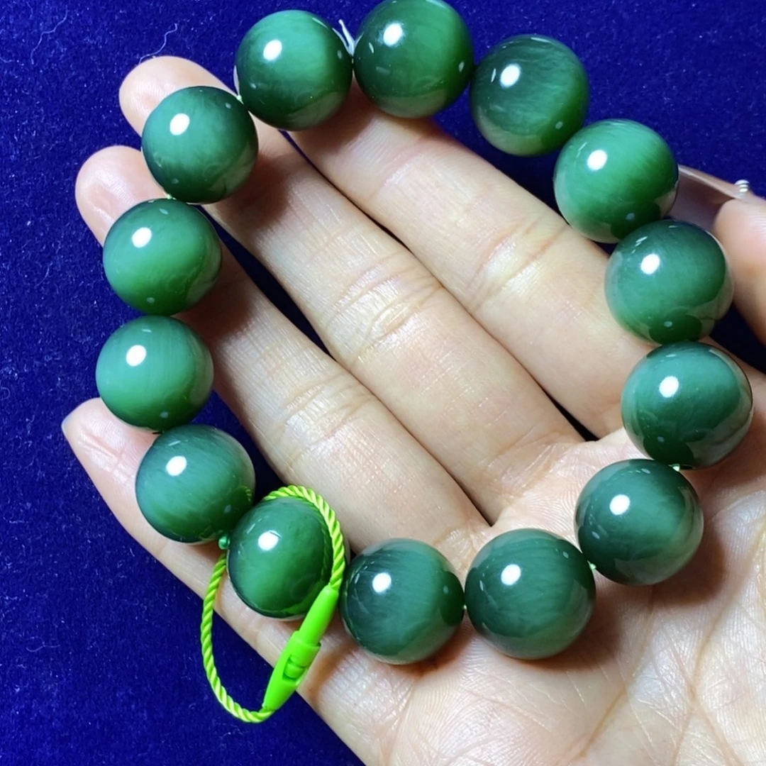 心***币和田玉未镶嵌手串