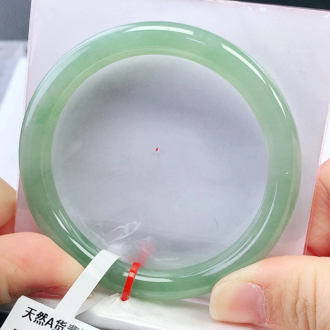 未镶嵌手镯翡翠57圈