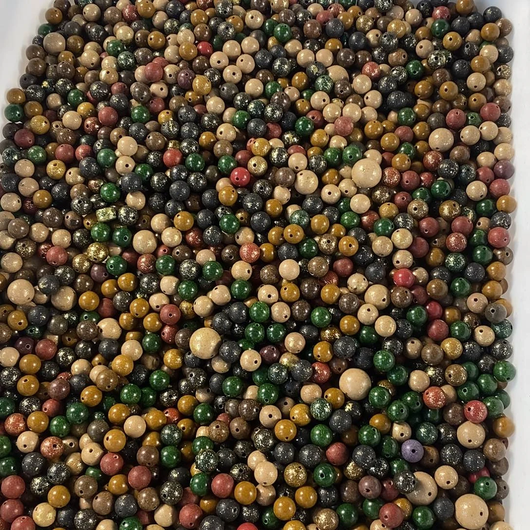 珠串0.8多宝+金箔100g（微瑕）