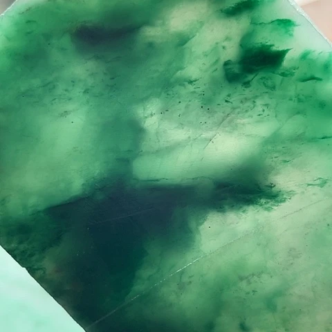 定制石英质玉三*非洲翠挂件板材定制