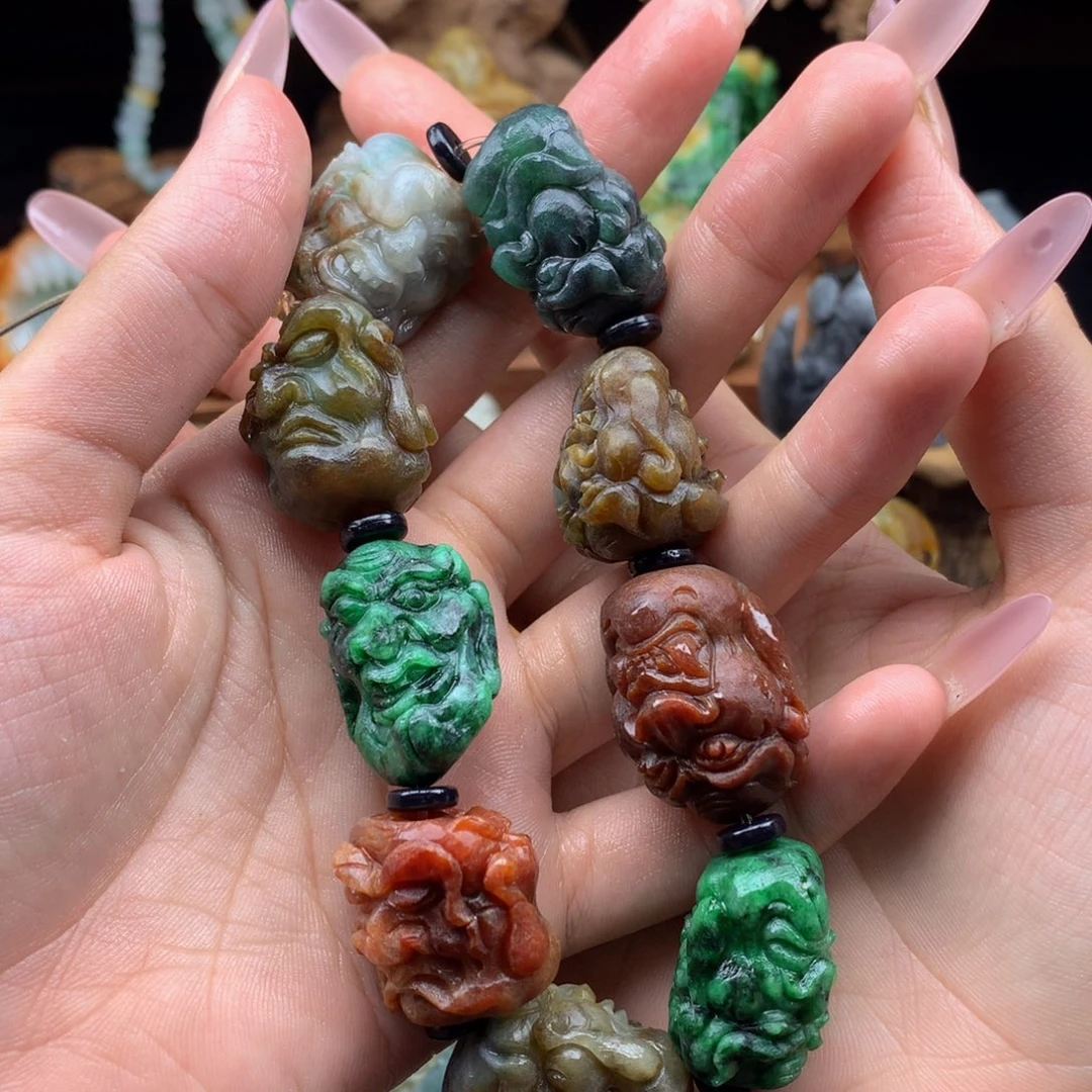 小***子定制翡翠未镶嵌翡翠
