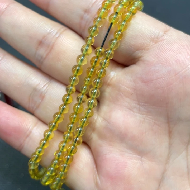琥珀未镶嵌手链缅甸天然琥珀