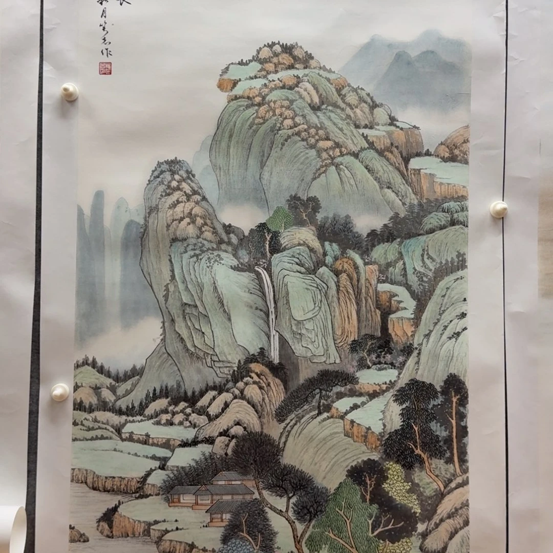 国画杨老师四尺作品