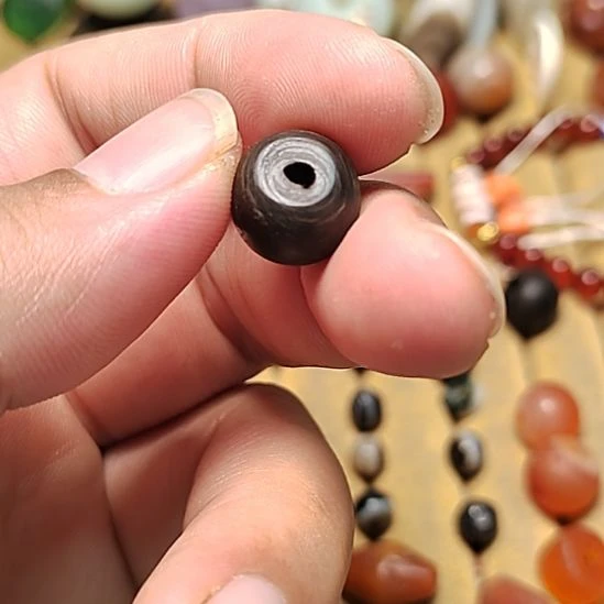 玛瑙/玉髓合金颈饰明清海柳珠子