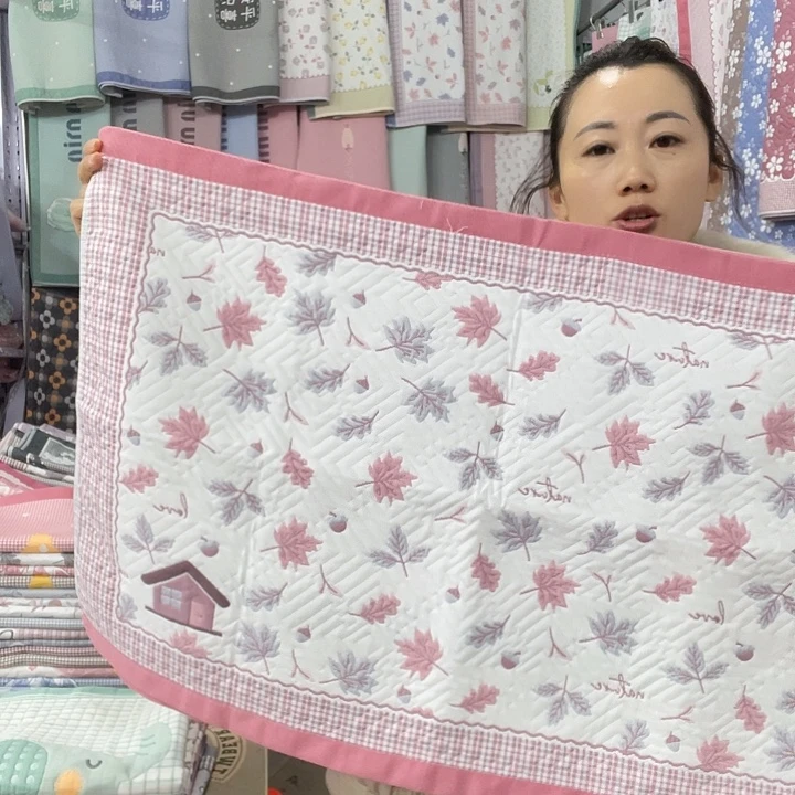 棉特价促销粉色枫叶