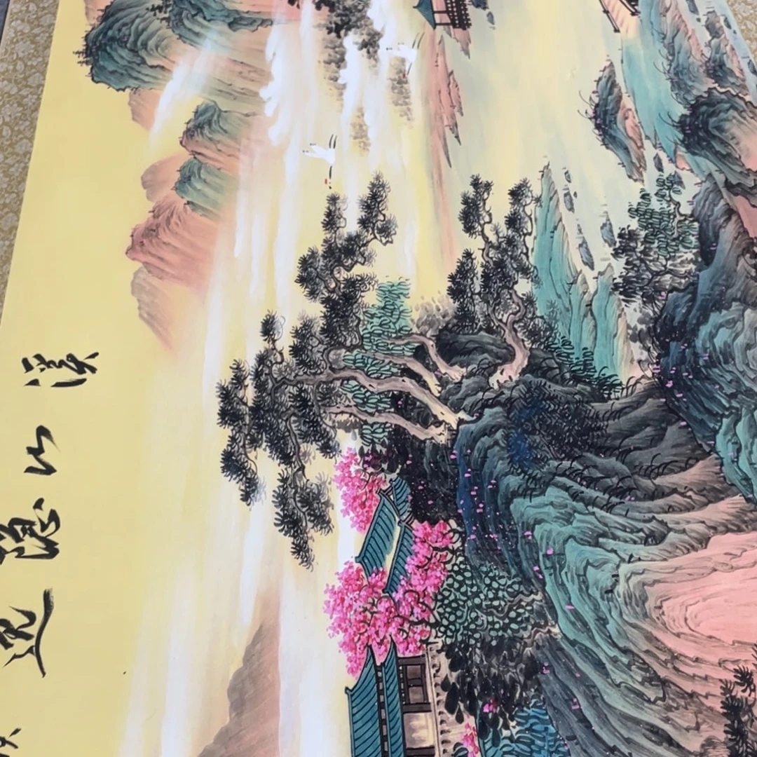 凡***陈国画老师手笔手绘作品y