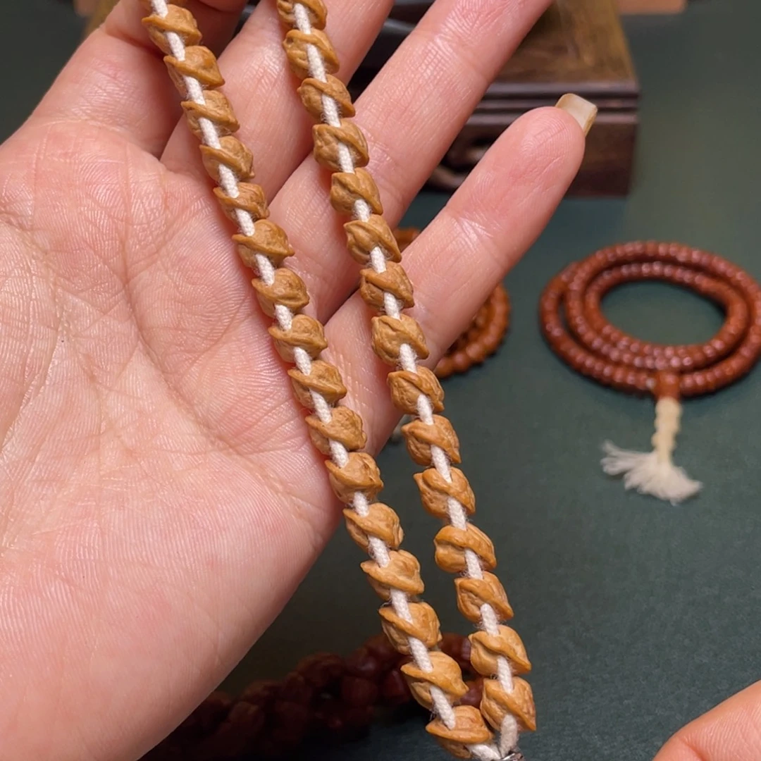 柏香籽/百香籽吊坠蛇骨手持