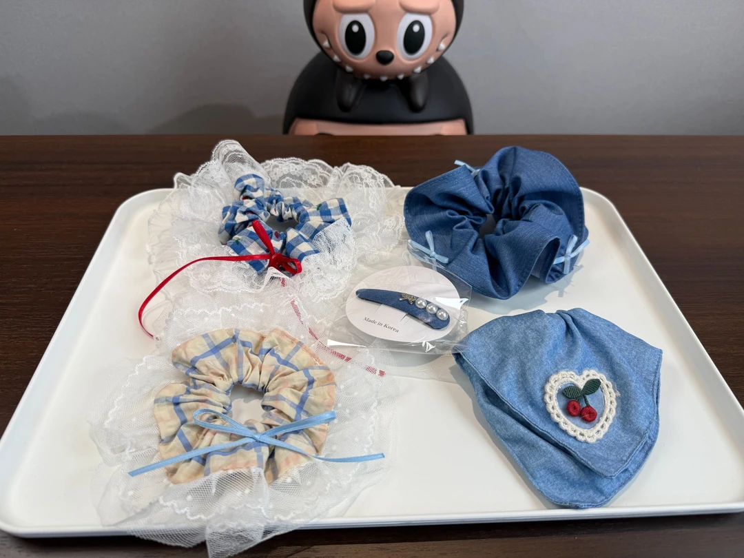 【自选组合发饰】简约超仙韩系百搭法式温柔气质甜美优雅大肠发圈