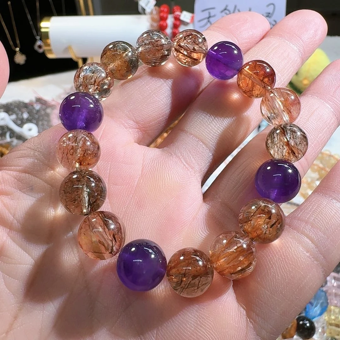 水晶手链未镶嵌超七