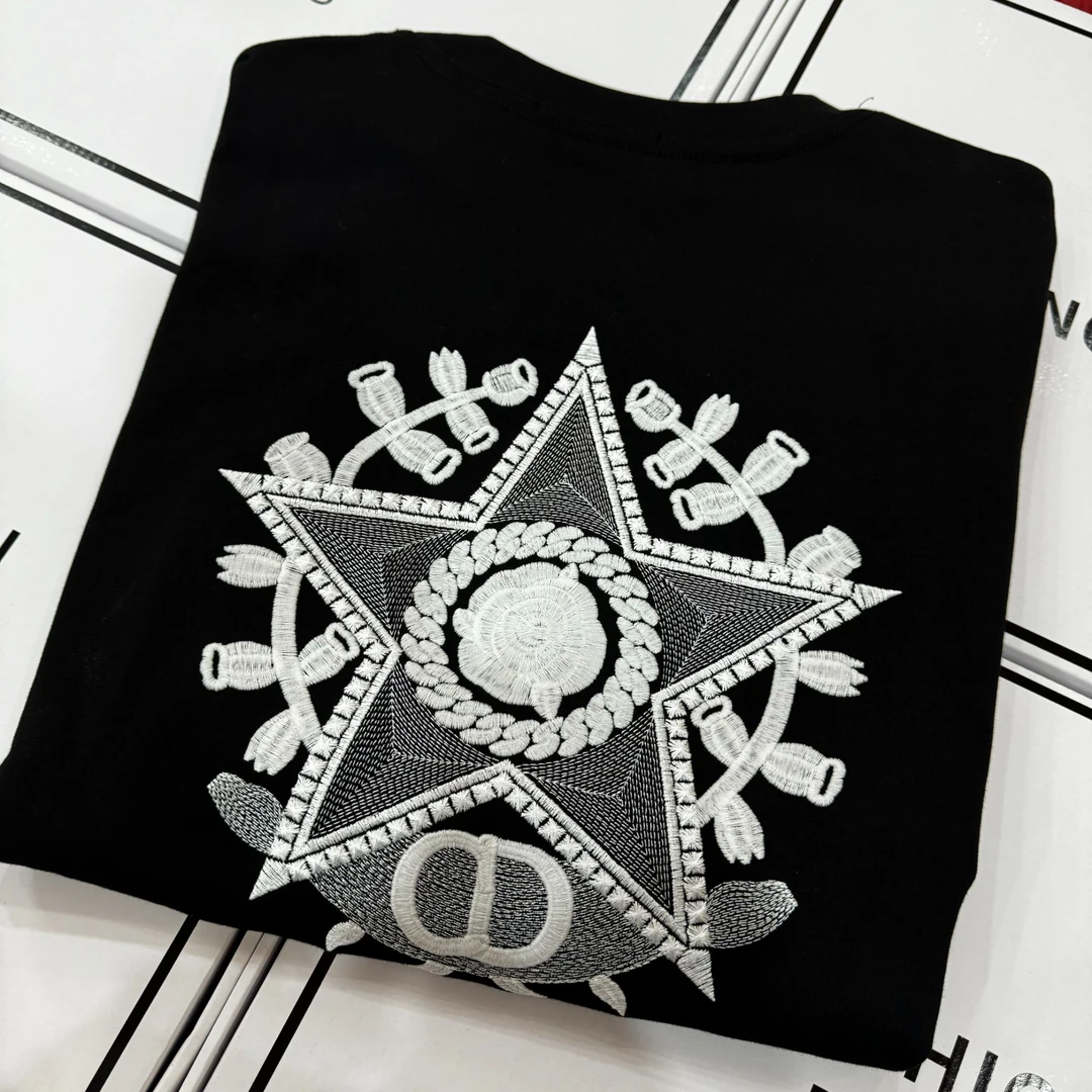 （TFTZ-克家变色）夏季宽松印花圆领男士休闲百搭T恤