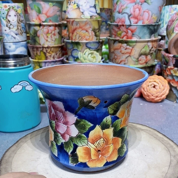 景德镇艺术手绘作品