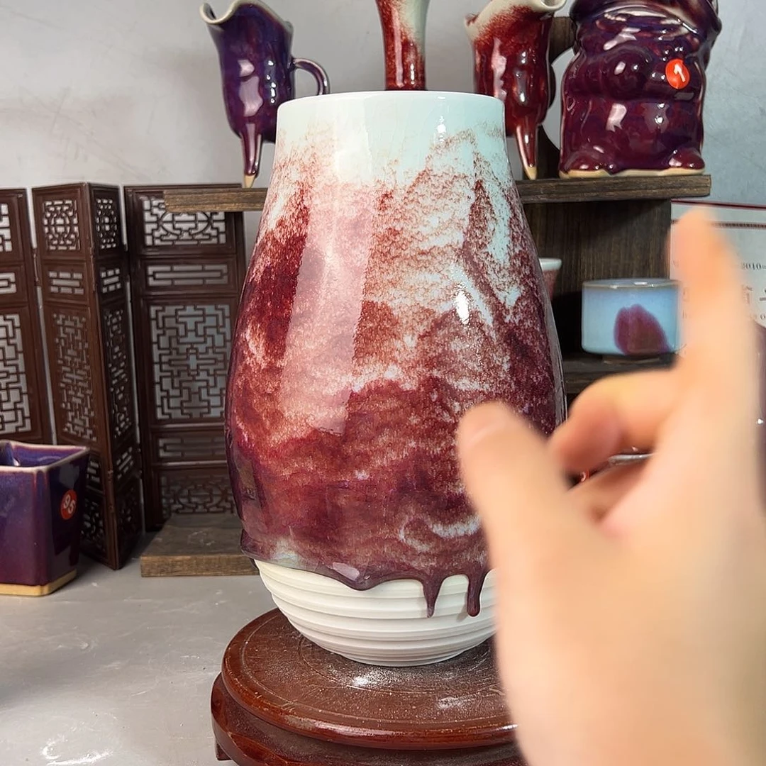 百***主摆件郑家钧窑摆件