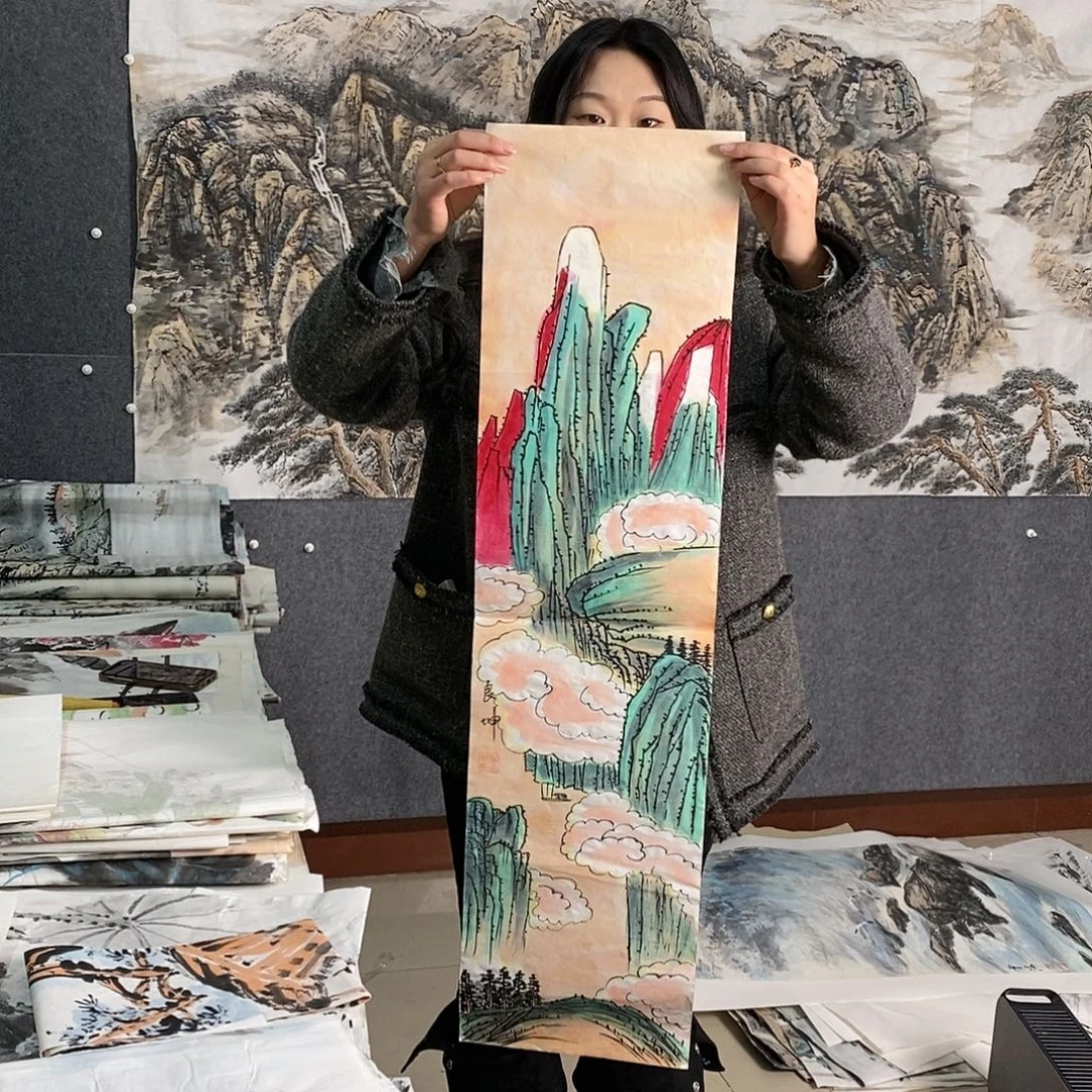 国画手写手绘国画作品35