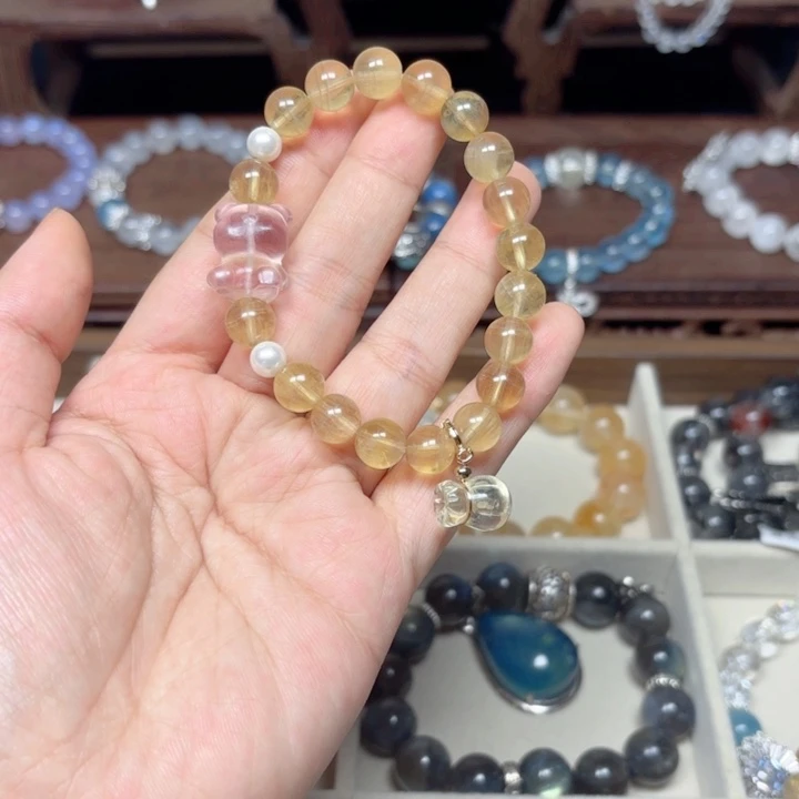 水晶手链未镶嵌金薇薇