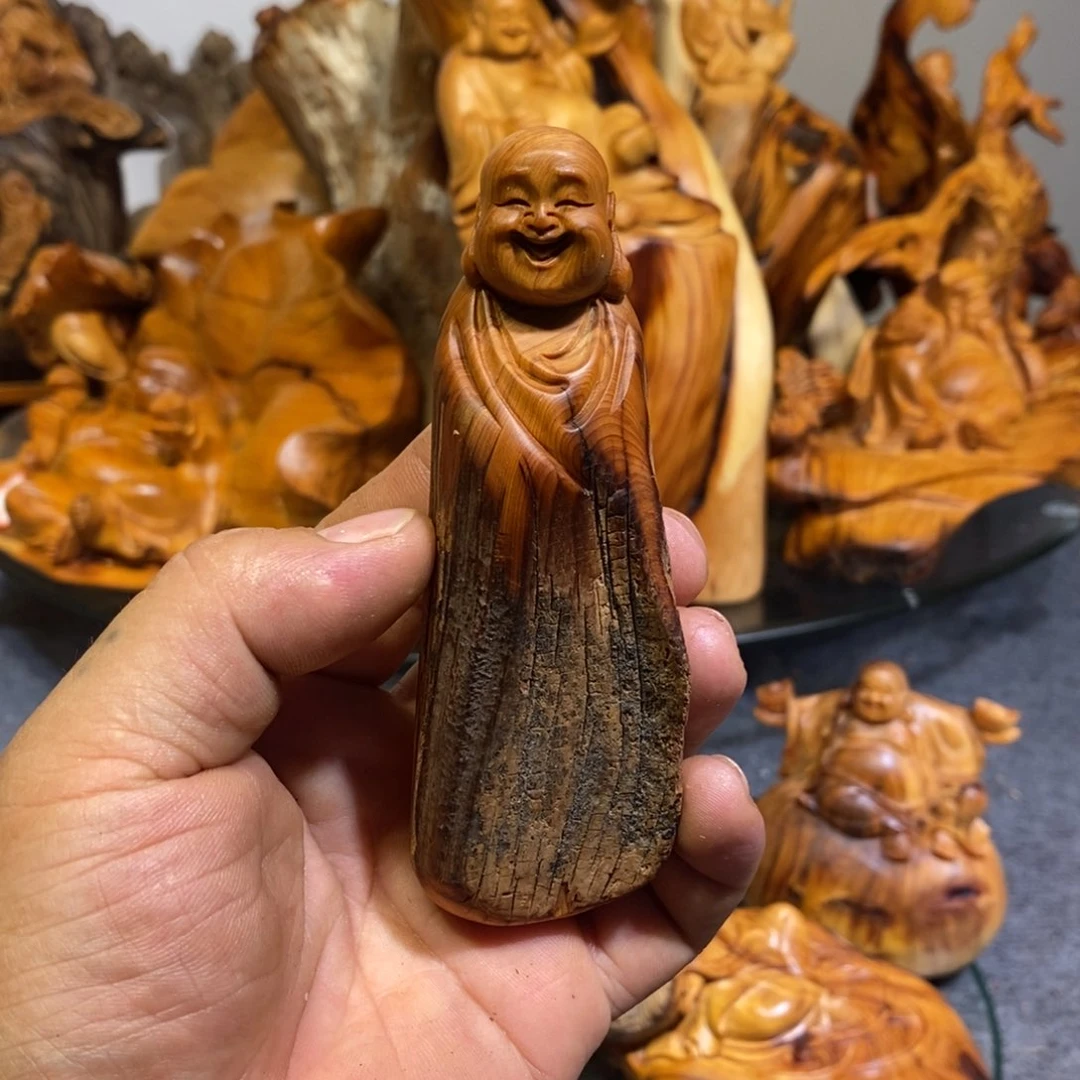 柏木（崖柏）木雕工艺品摆件家居手把件