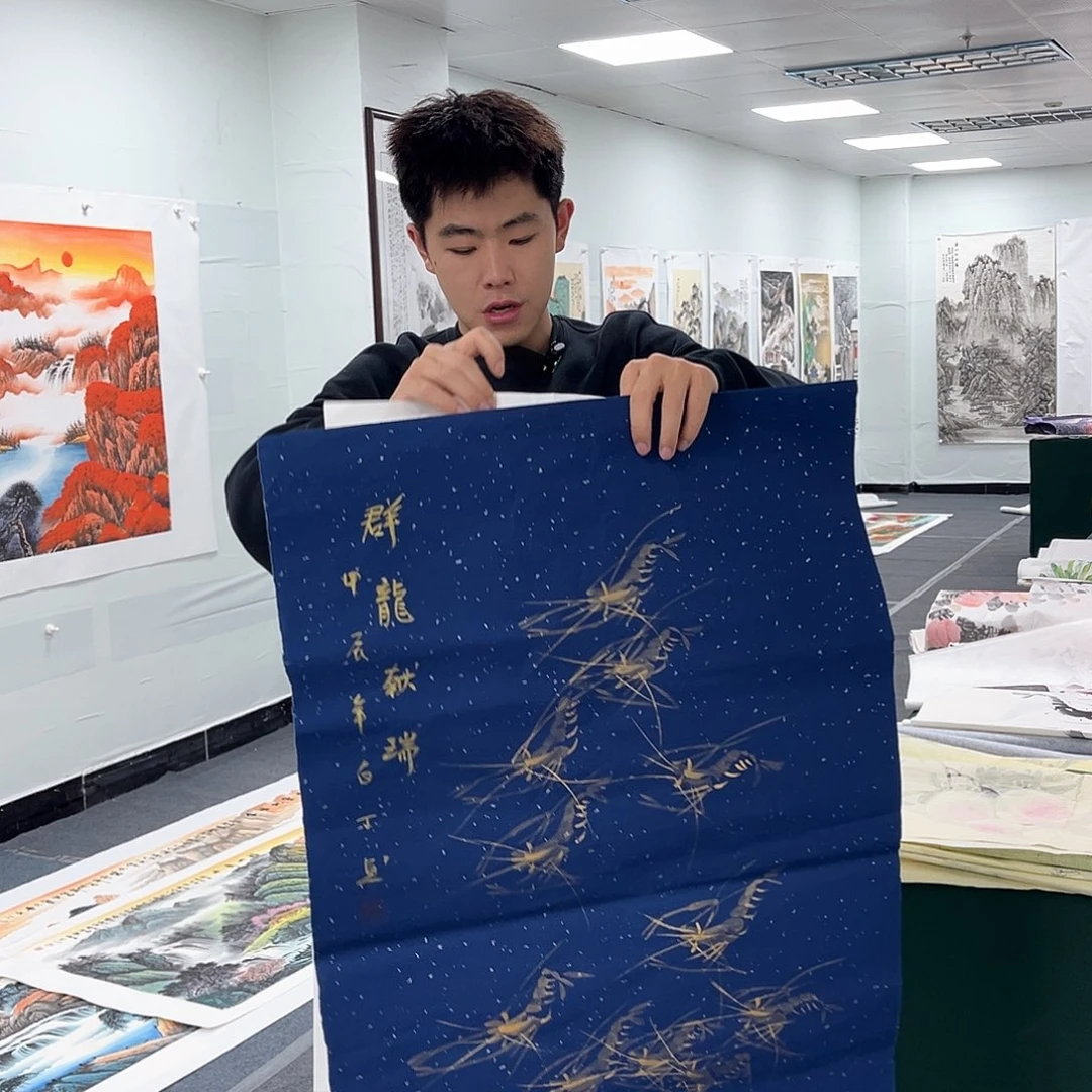 国画宣纸国画纯手绘作品