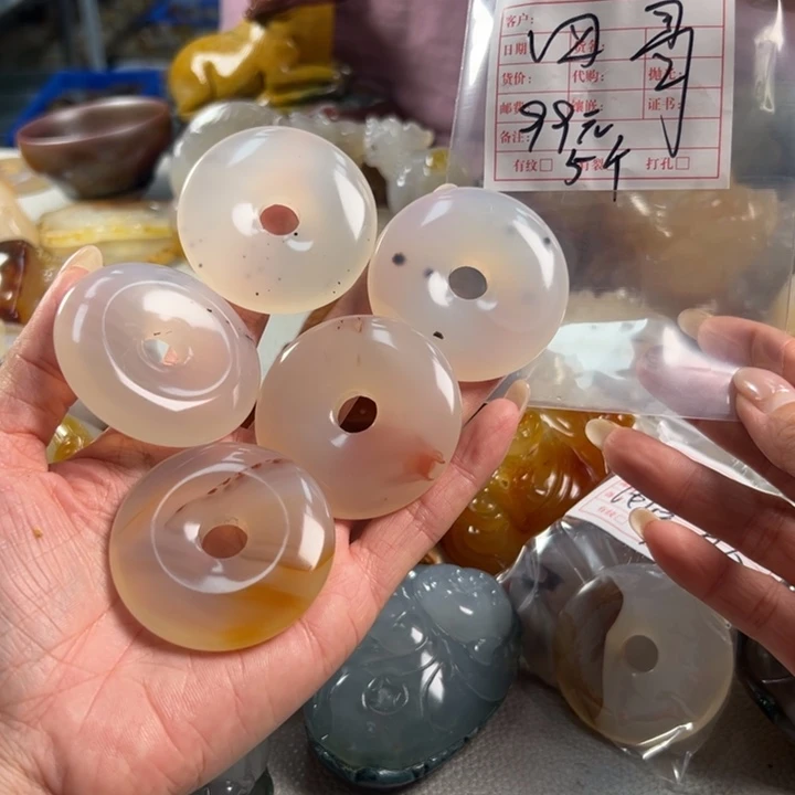 玛瑙/玉髓吊坠(不含链)未镶嵌县**哥