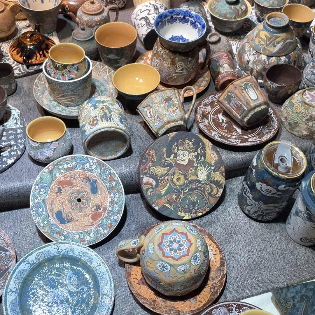 景德镇手工陶瓷杯