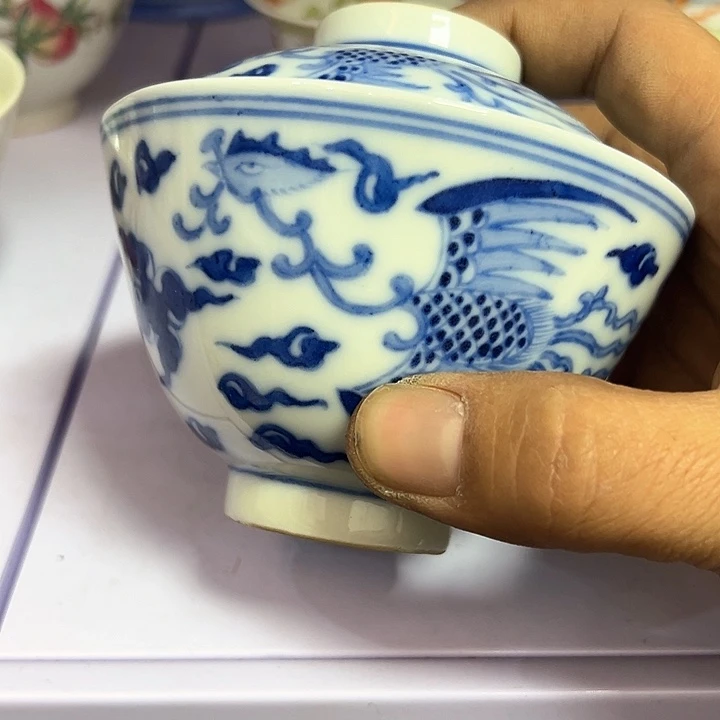摆件瓷器材料啊白努力